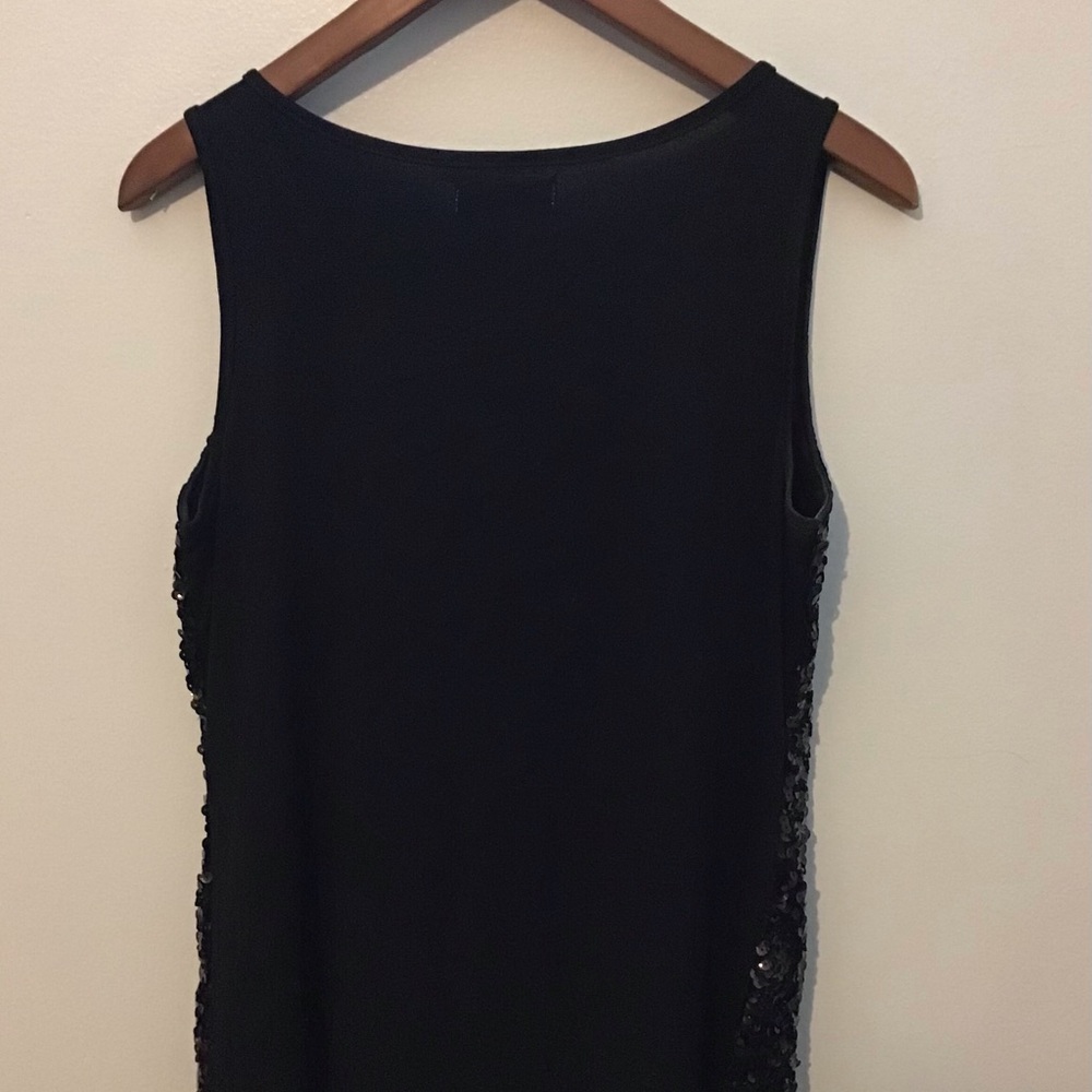Black Sequence Tank Top - Picture 4 of 4